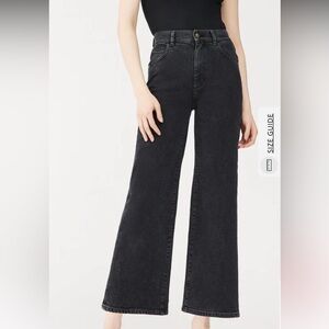 DL1961 Hepburn Wide Leg Jean